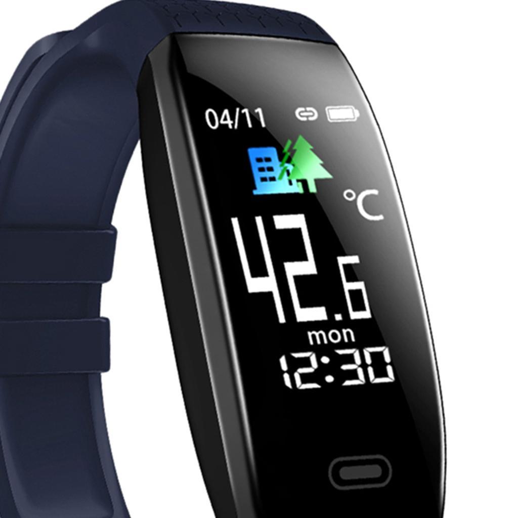 T5 Smart Bracelet Heart Rate Blood pressure Temperature monitor