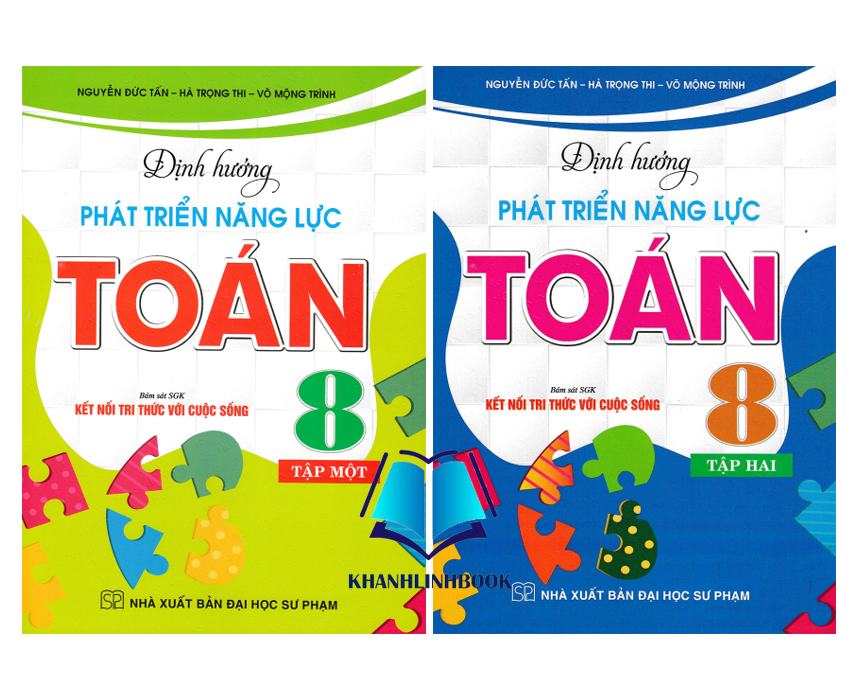 Sách - Combo Định Hướng Phát Triển Năng Lực Toán 8 - Tập 1 + 2