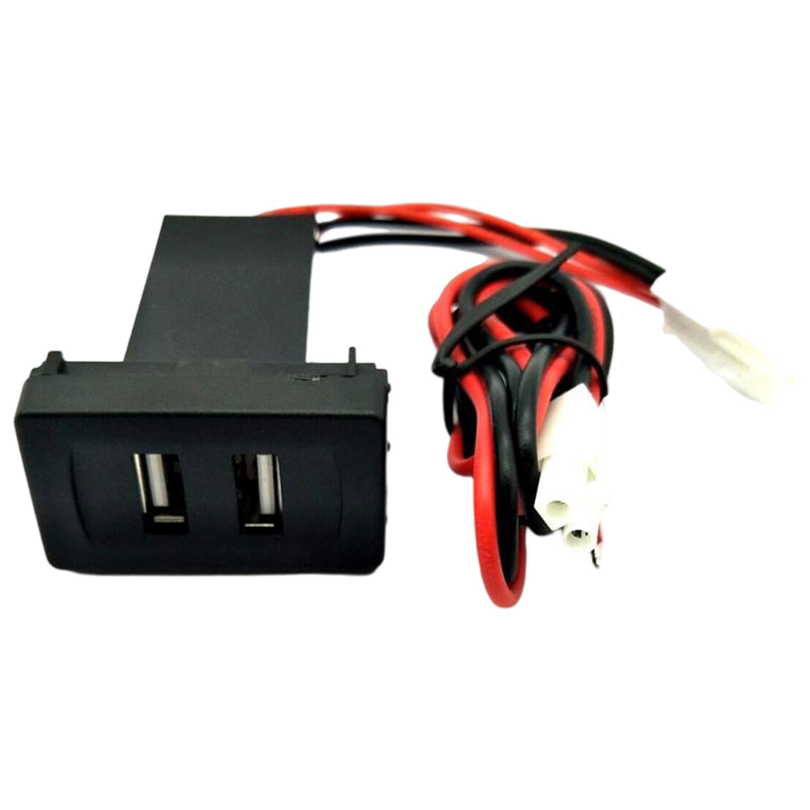 Car Charger Dual Port USB Assembly Power Inverter Converter for  T4