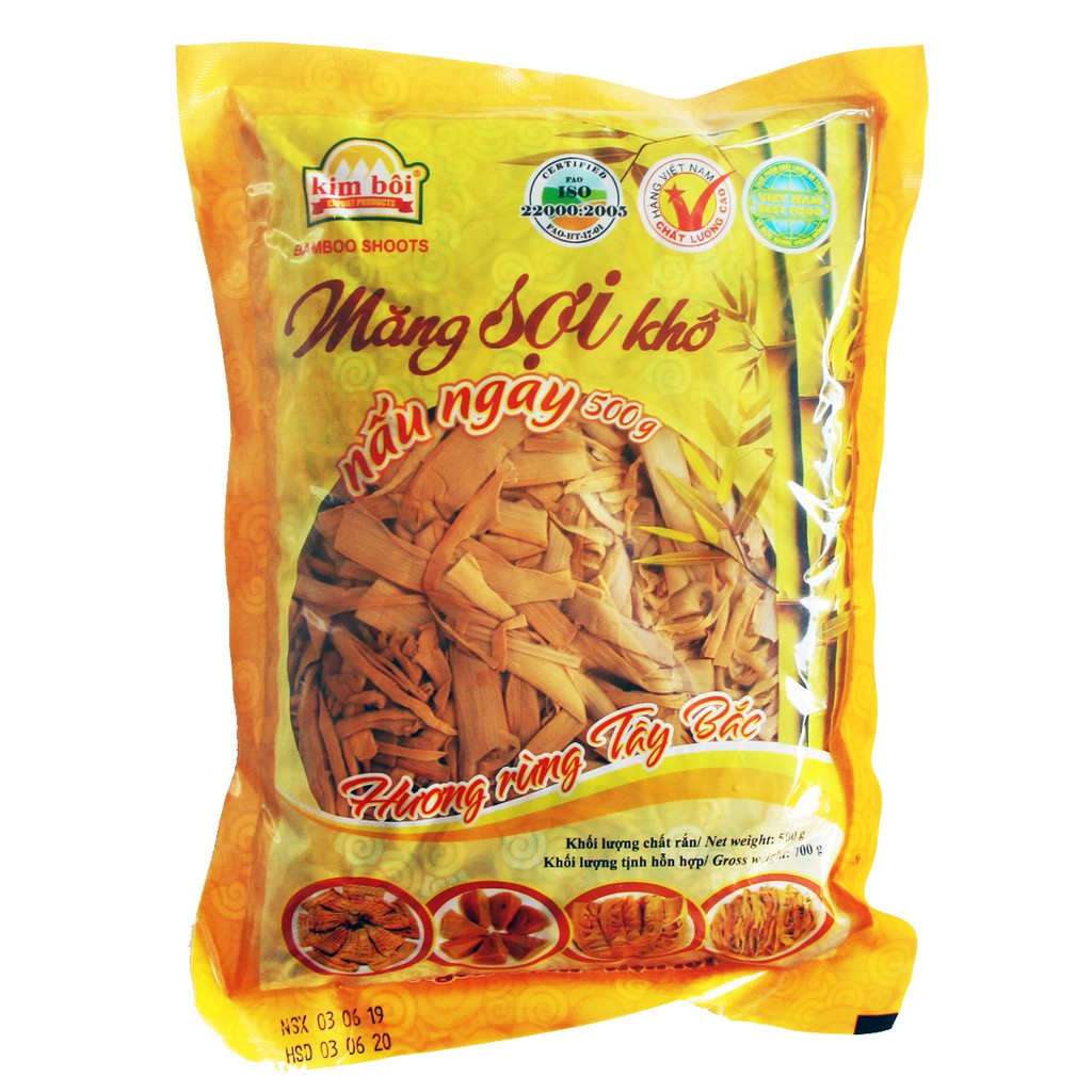 Măng Sợi Khô Kim Bôi 500G