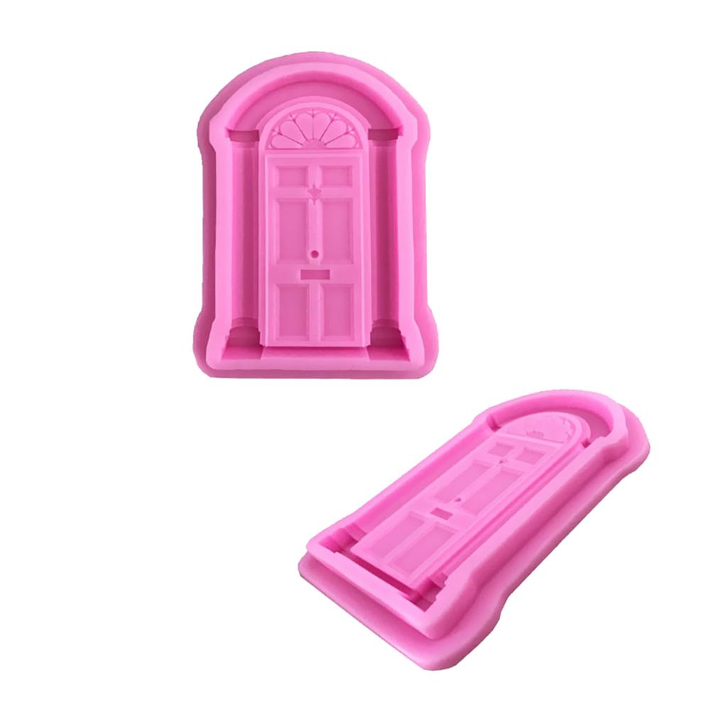 3D Door Silicone Mould Cake Mold for DIY Baking Sugarcraft Mold Decoration
