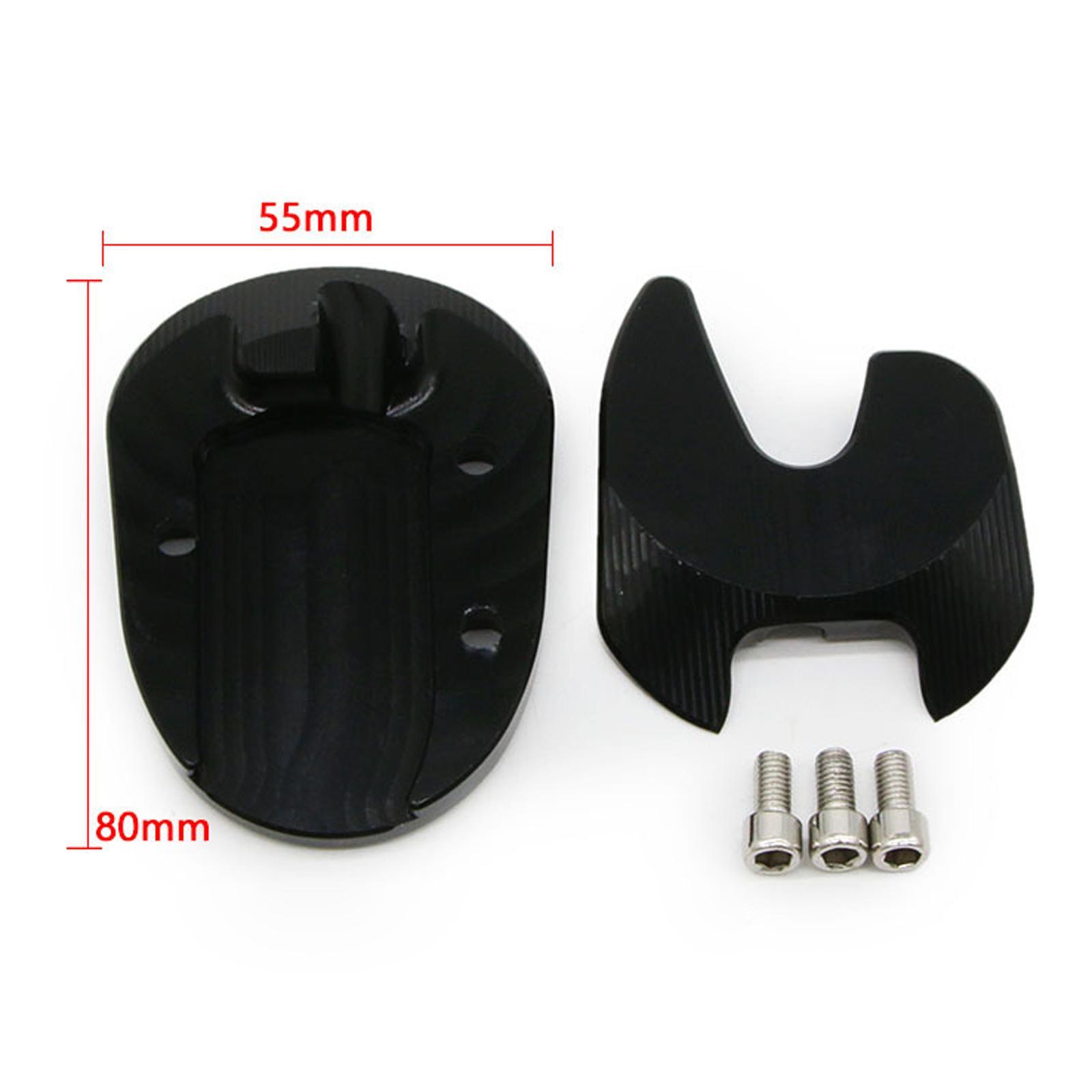 Motorcycle Kickstand Plate Extension Pad Side for  Pcx160 2020-21 Red