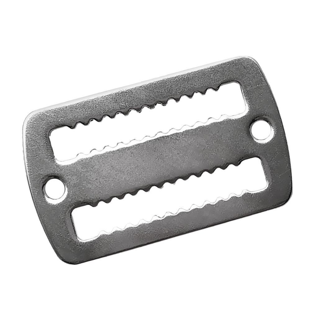 Stainless Steel Weight Belt Slide Standard - 2inch Scuba Diving Weight Stopper Keeper Retainer