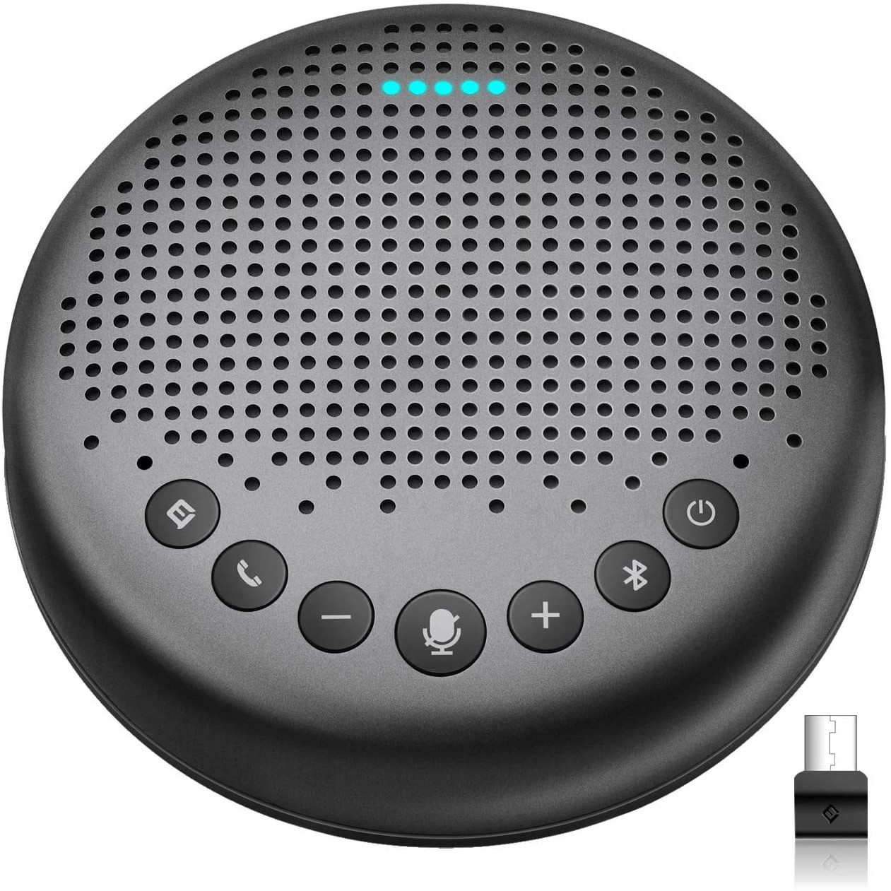 Loa Hội Nghị Emeet Luna - Bluetooth, Micro R Kèm Loa, Thu Âm 360 Độ, Lọc Tạp Âm Nền, Phù hợp 4-8 Người - Hàng Chính Hãng