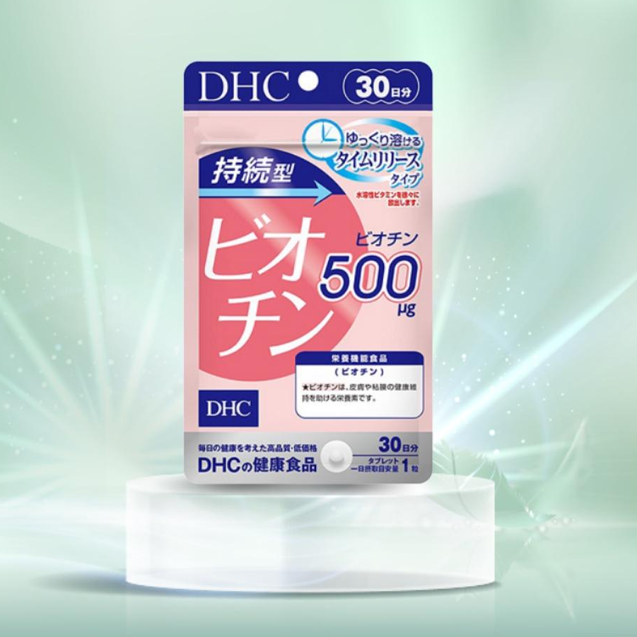 Viên uống DHC Biotin Nhật Bản ngăn rụng tóc và kích thích mọc tóc gói 30 ngày