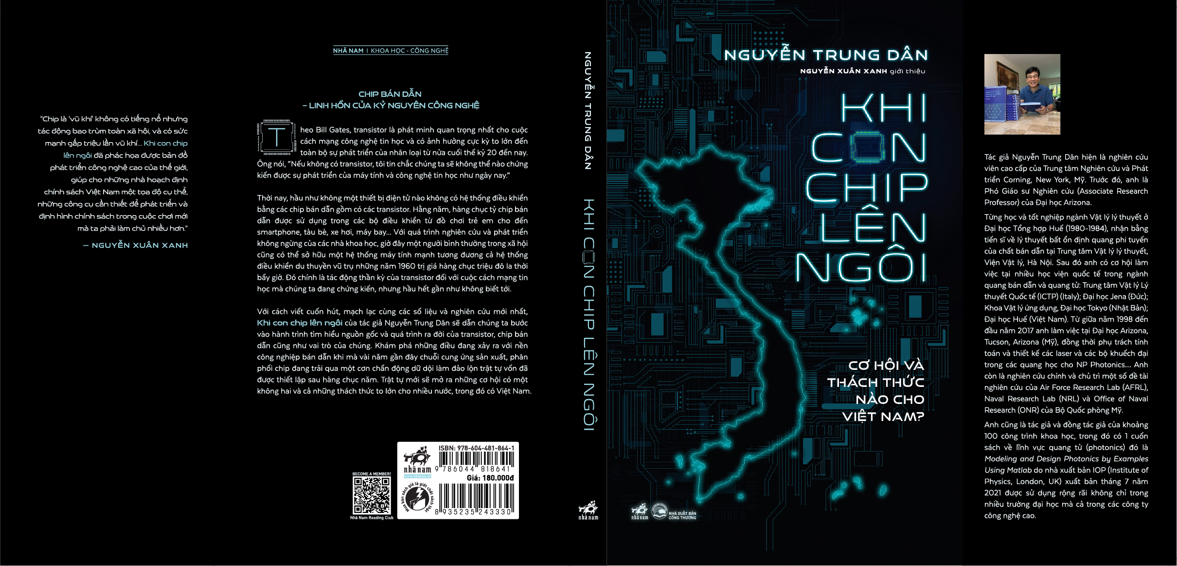 Sách - Khi con chip lên ngôi (Cơ hội và thách thức nào cho Việt Nam) (Nguyễn Trung Dân) (Nhã Nam Official)