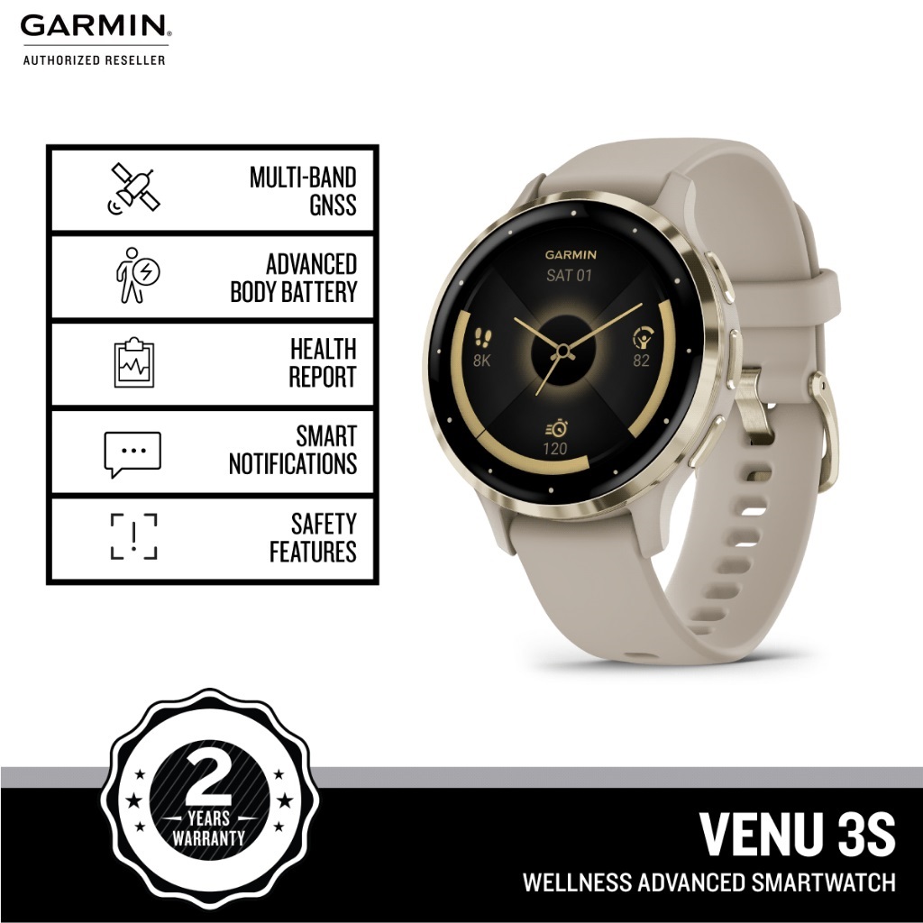 Đồng hồ thông minh Garmin Venu 3S_Mới, hàng chính hãng