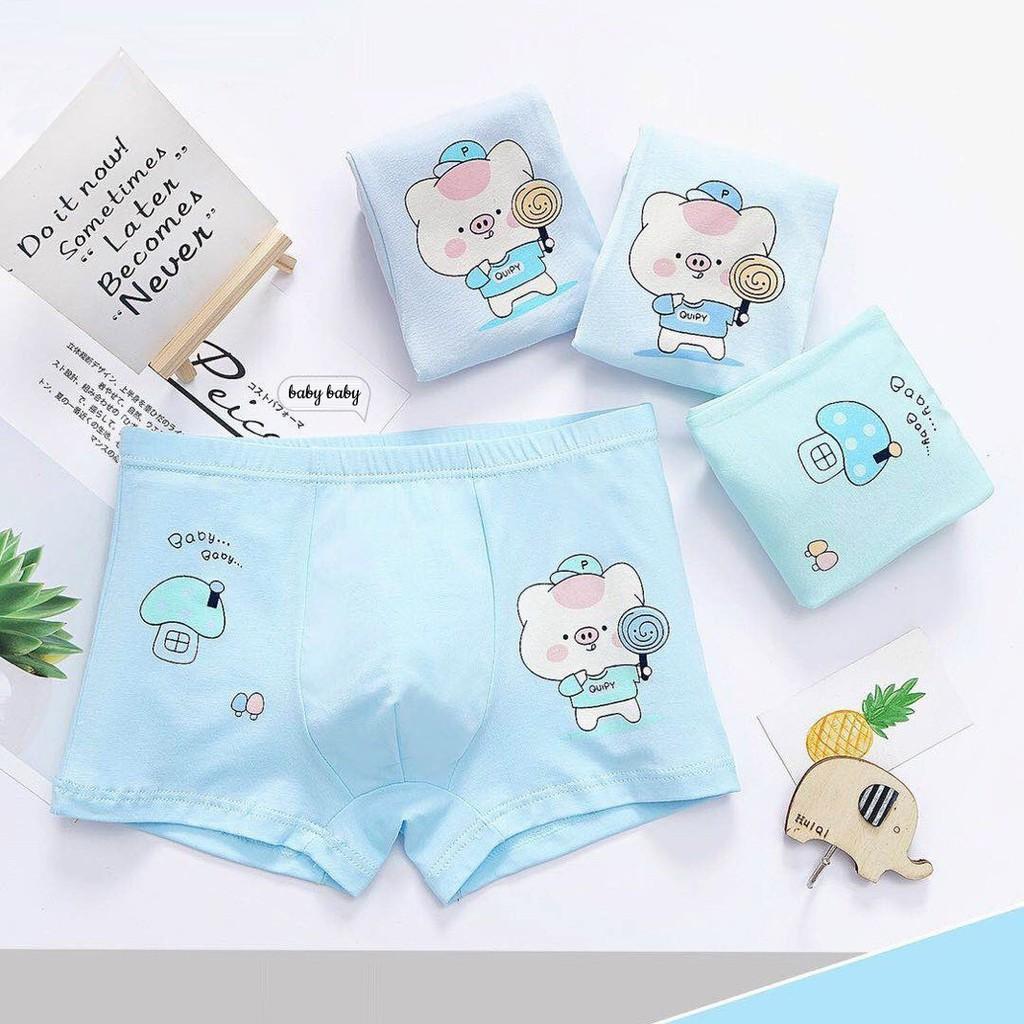 Quần lót bé trai cao cấp Quần sịp bé trai cao cấp có size đại 100% cotton