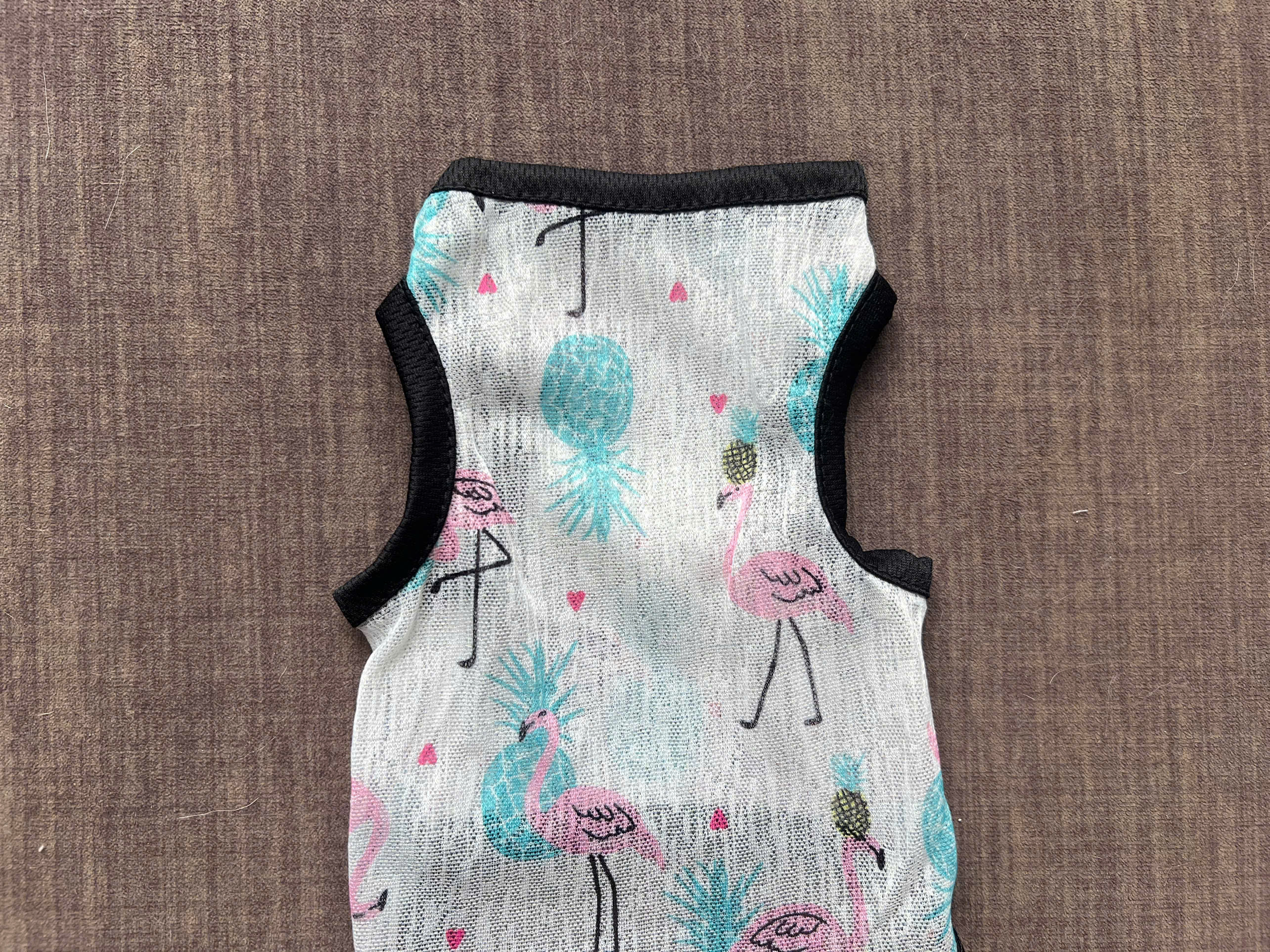 ÁO THUN BA LỖ HỒNG HẠC THÔNG HƠI SIÊU CUTE TỪ 1-7KG DÀNH CHO THÚ CƯNG CHÓ MÈO