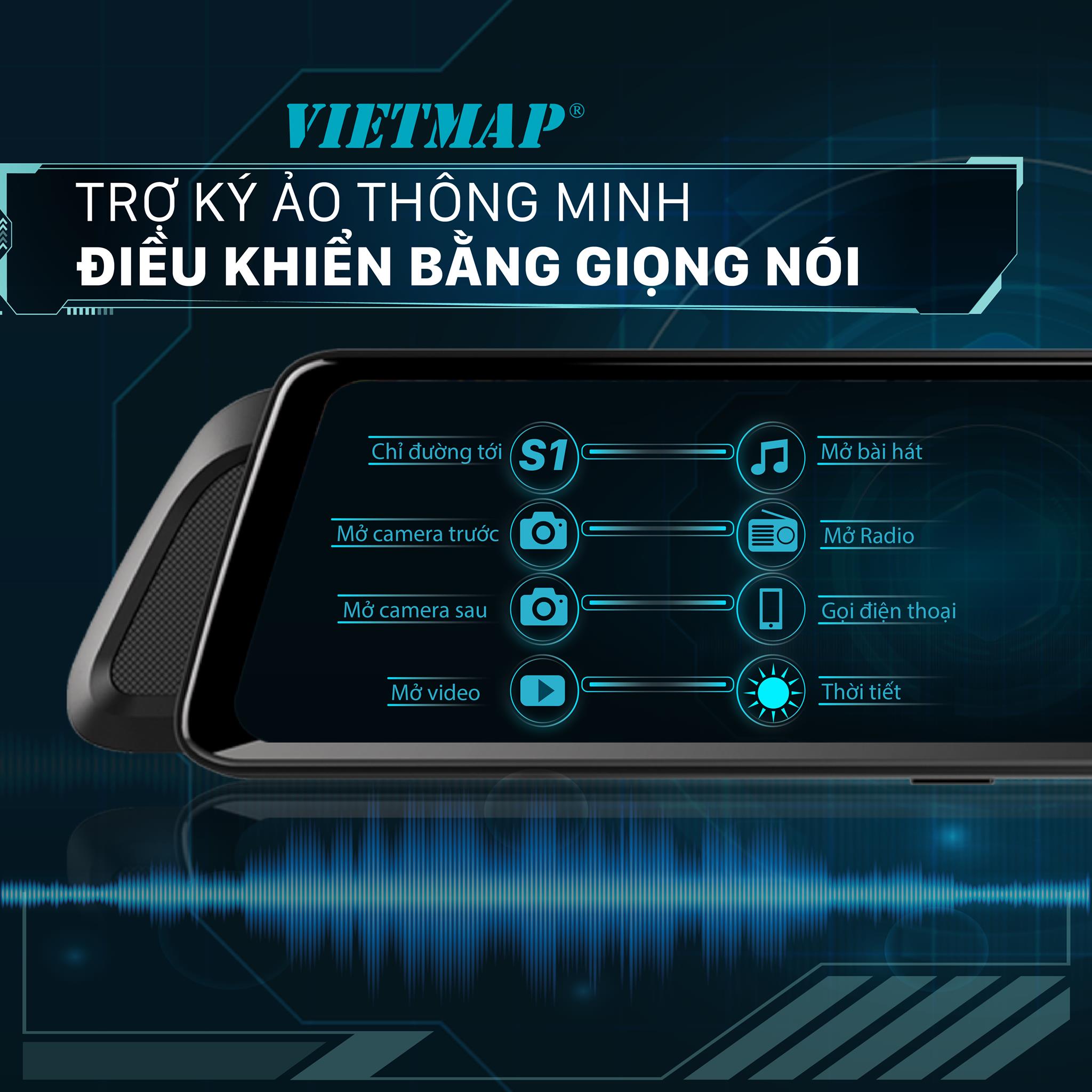 Vietmap P2 - Camera Cảnh báo phạt nguội/Báo biển báo bằng giọng nói-Dẫn đường Vietmap S1-Định vị từ xa-Hàng chính hãng