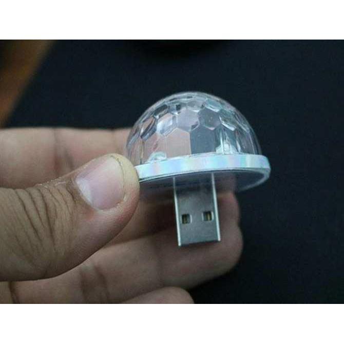 ĐÈN LED USB NHÁY THEO NHẠC CHO LOA, MICRO