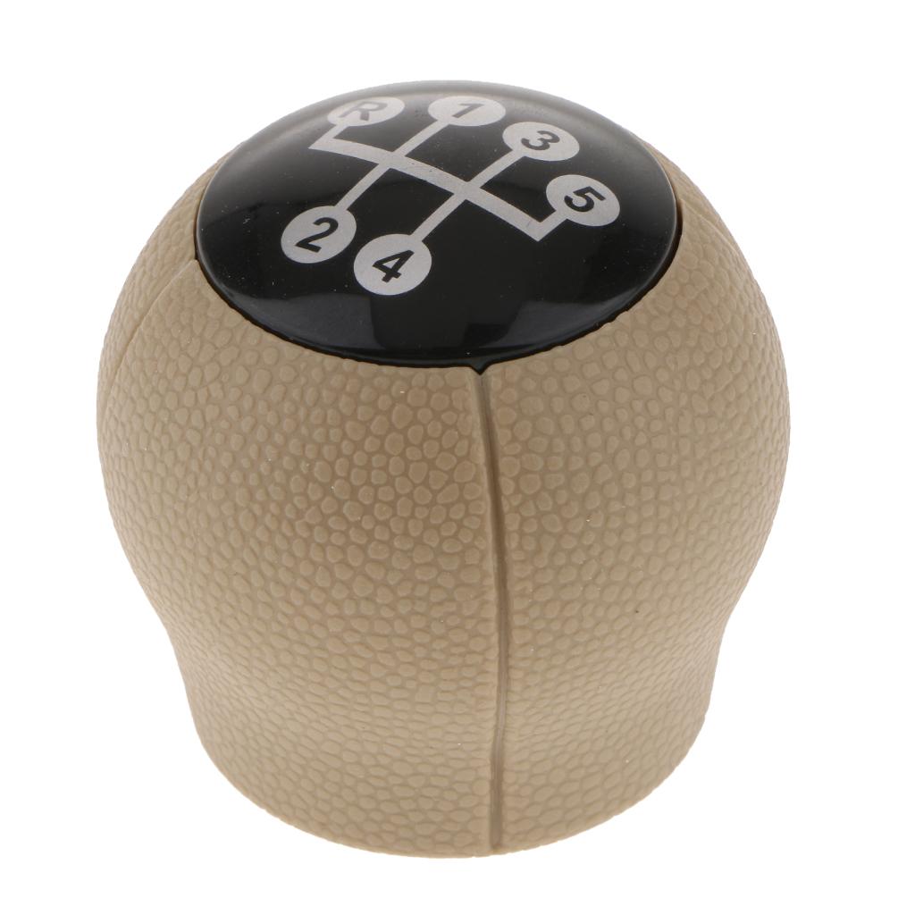 Manual Ball Gear Shifter Lever Shift Knob Head 5 Speed