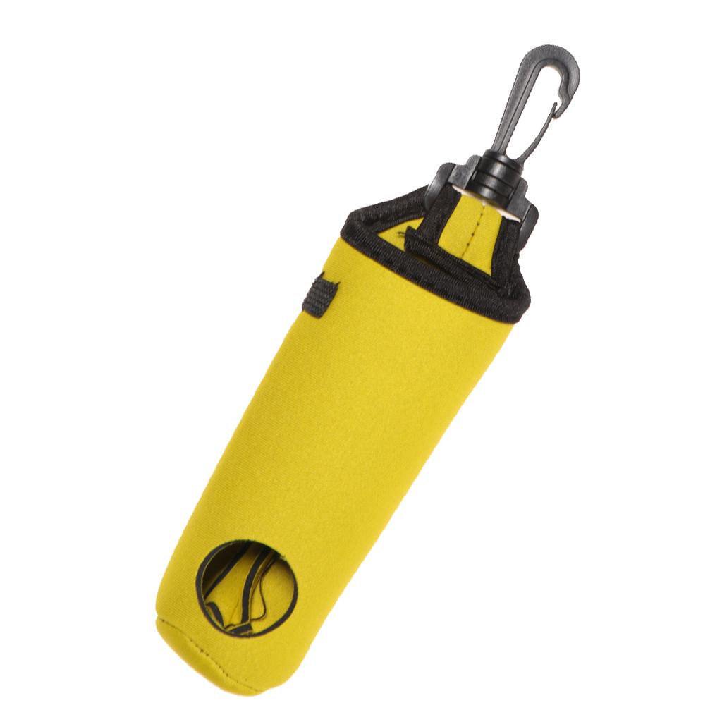 Small Golf Ball Bag Golf Tees Holder Pouch with Swivel Belt Clip
