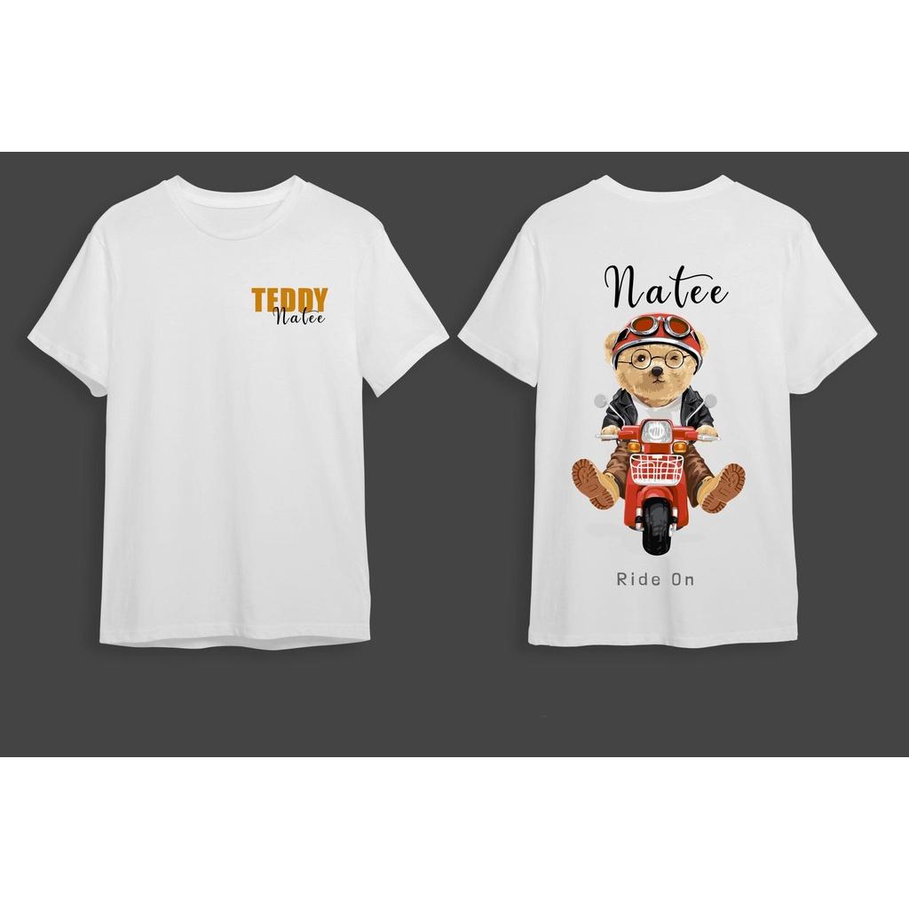 Áo Thun Nam Nữ Unisex TEDDY T2- Áo Thun Cotton Ngắn Tay Mềm Mịn, Thoáng Mát, Không Nhăn, Không Xù