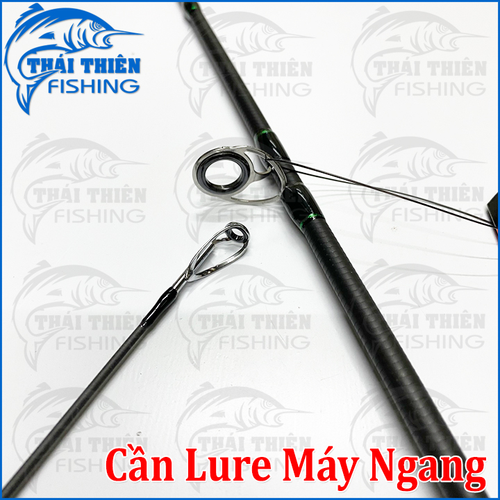 Cần Máy Ngang Carbon Kuwwa Myster 702M Dùng Câu Lure Lóc, Chẽm, Tráp Cảm Giác