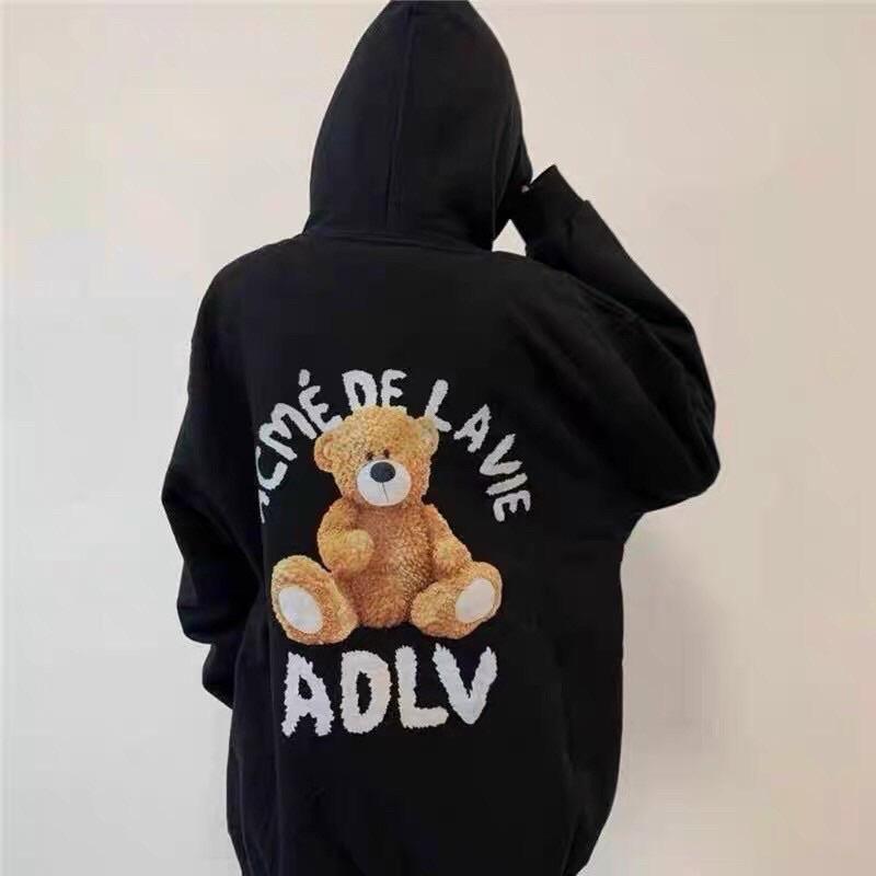 Áo Hoodie Unisex ADLV chất liệu nỉ ngoại nhập cao cấp phong cách Hàn Quốc