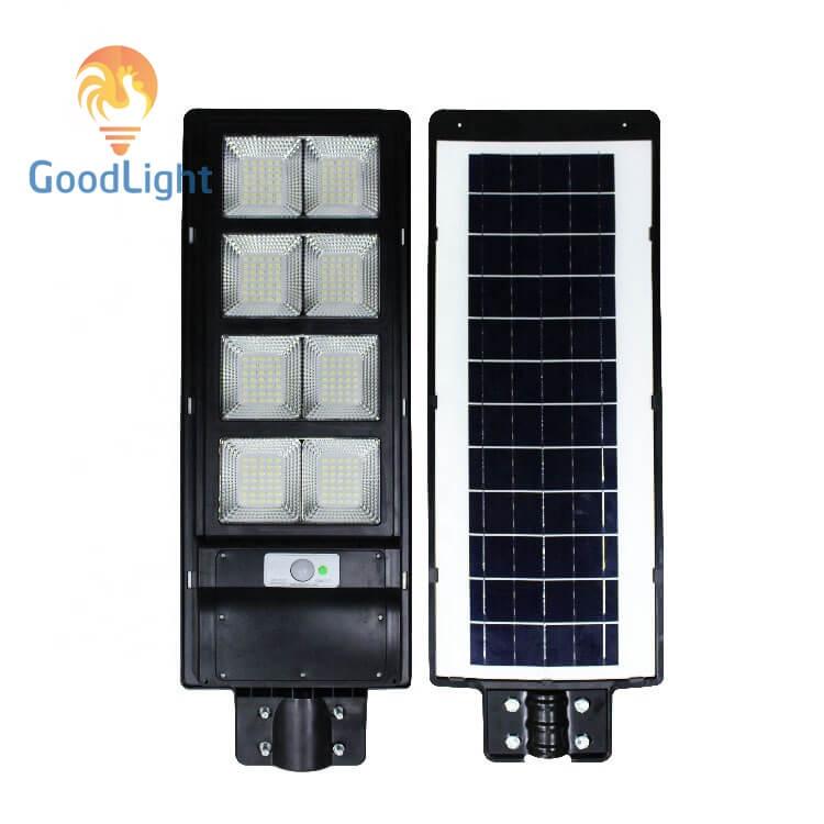 Đèn đường năng lượng mặt trời liền thể 150W/180W ND02 chiếu sáng ngoài trời, chiếu sáng đường phố