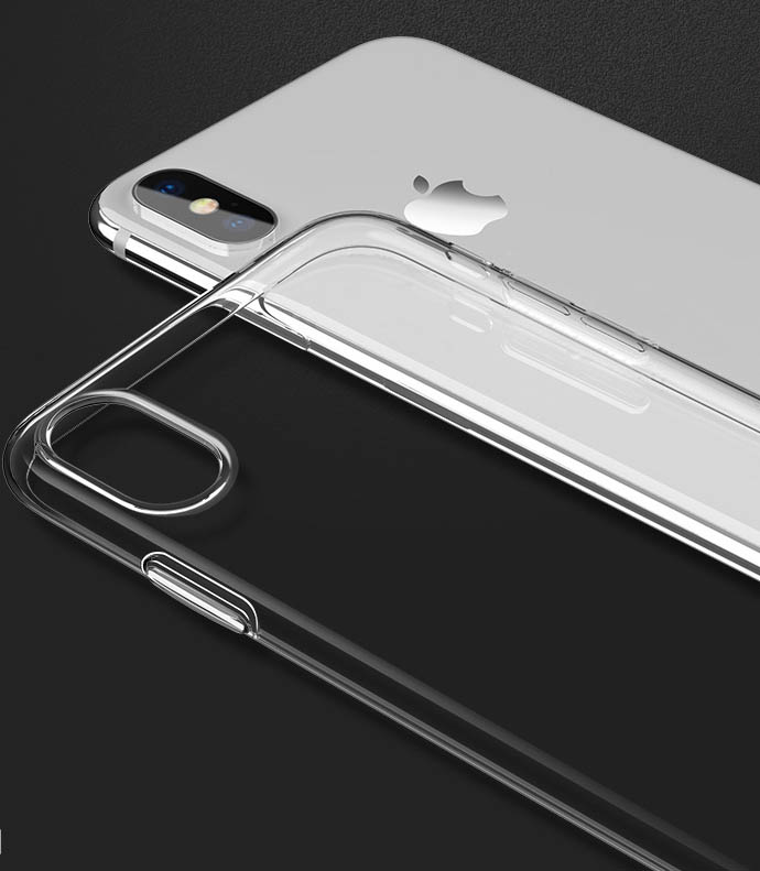 Ốp lưng iPhone Hoco dẻo trong suốt (iphone 5, 6/6Plus, 7/7Plus, 8/8Plus, X/Xs, XS Max, XR) - Hàng Chính Hãng