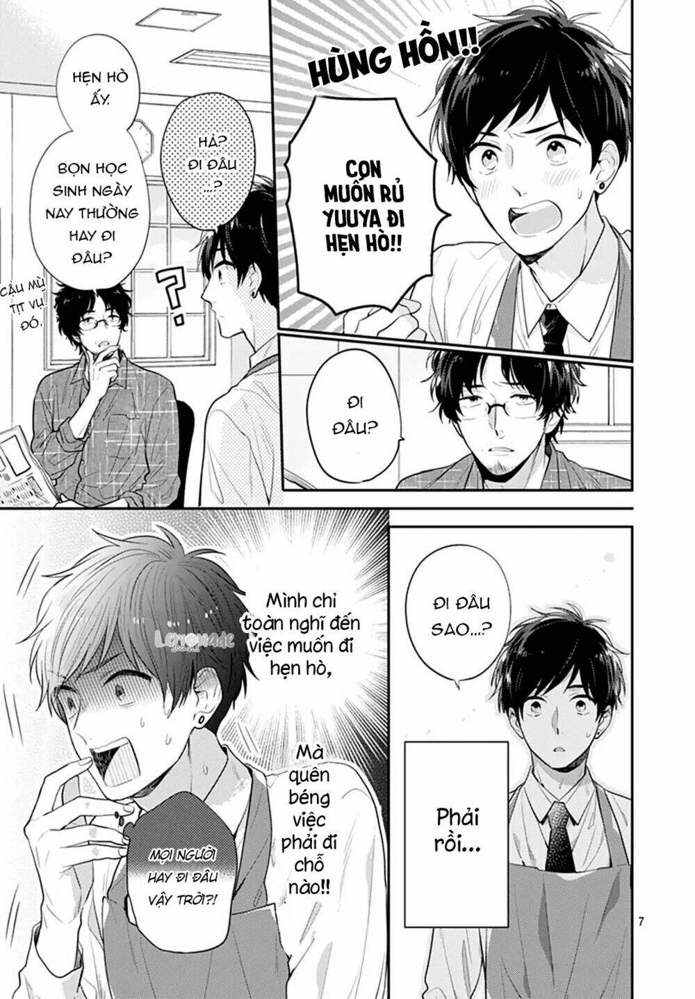 Soko No Koisuru Baitosho-Kun Chapter 2 - Trang 8