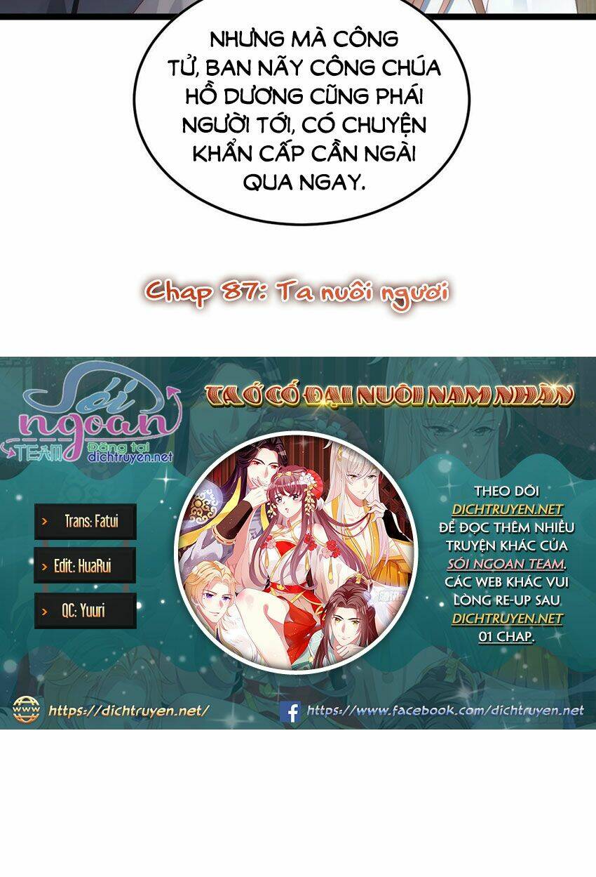 ta ở cổ đại nuôi nam nhân chapter 87 2