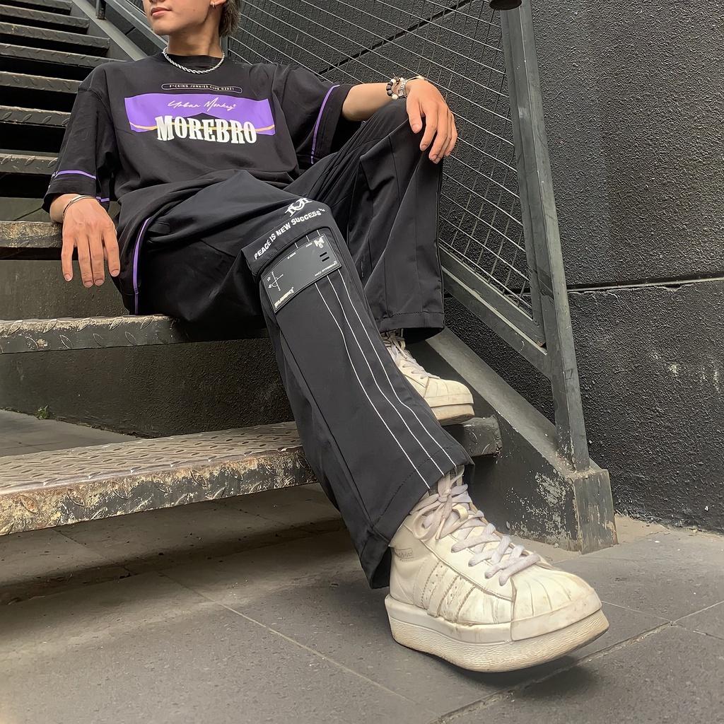 Quần Dài URBAN MONKEY HOMME Đen Kiểu Dáng Độc Đáo