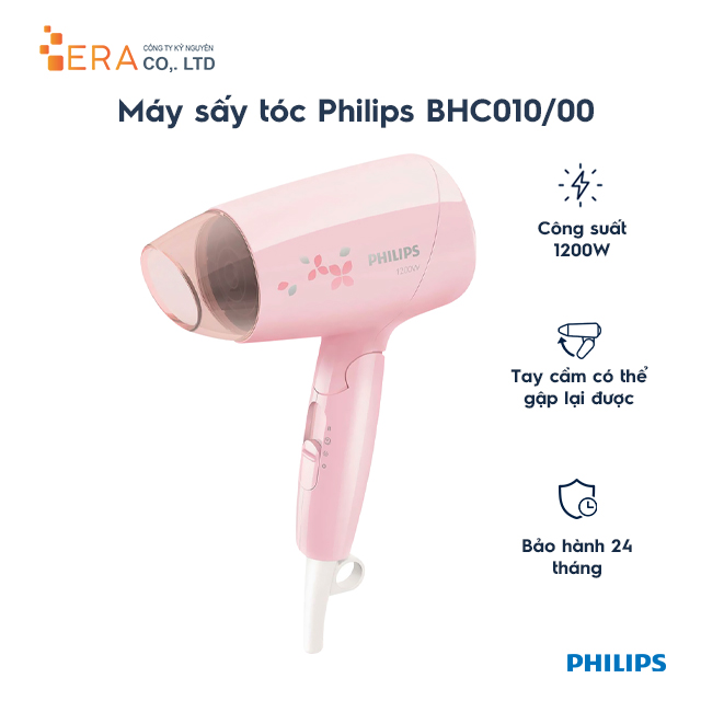 Máy Sấy Tóc Philips BHC010/00 - Hàng Chính Hãng