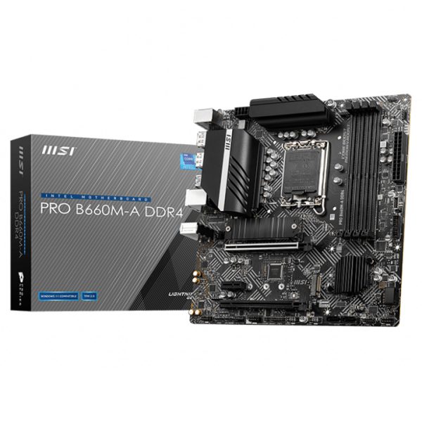 Mainboard MSI PRO B660M-A DDR4 - Hàng Chính Hãng