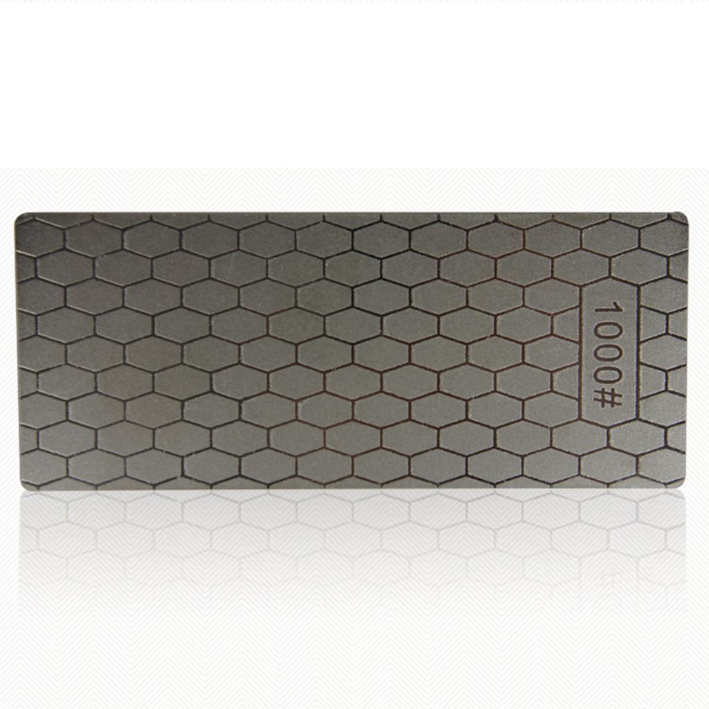 1000# Double Side Plate Whetstone Diamond Sharpening Stone Bench Sharpener 2