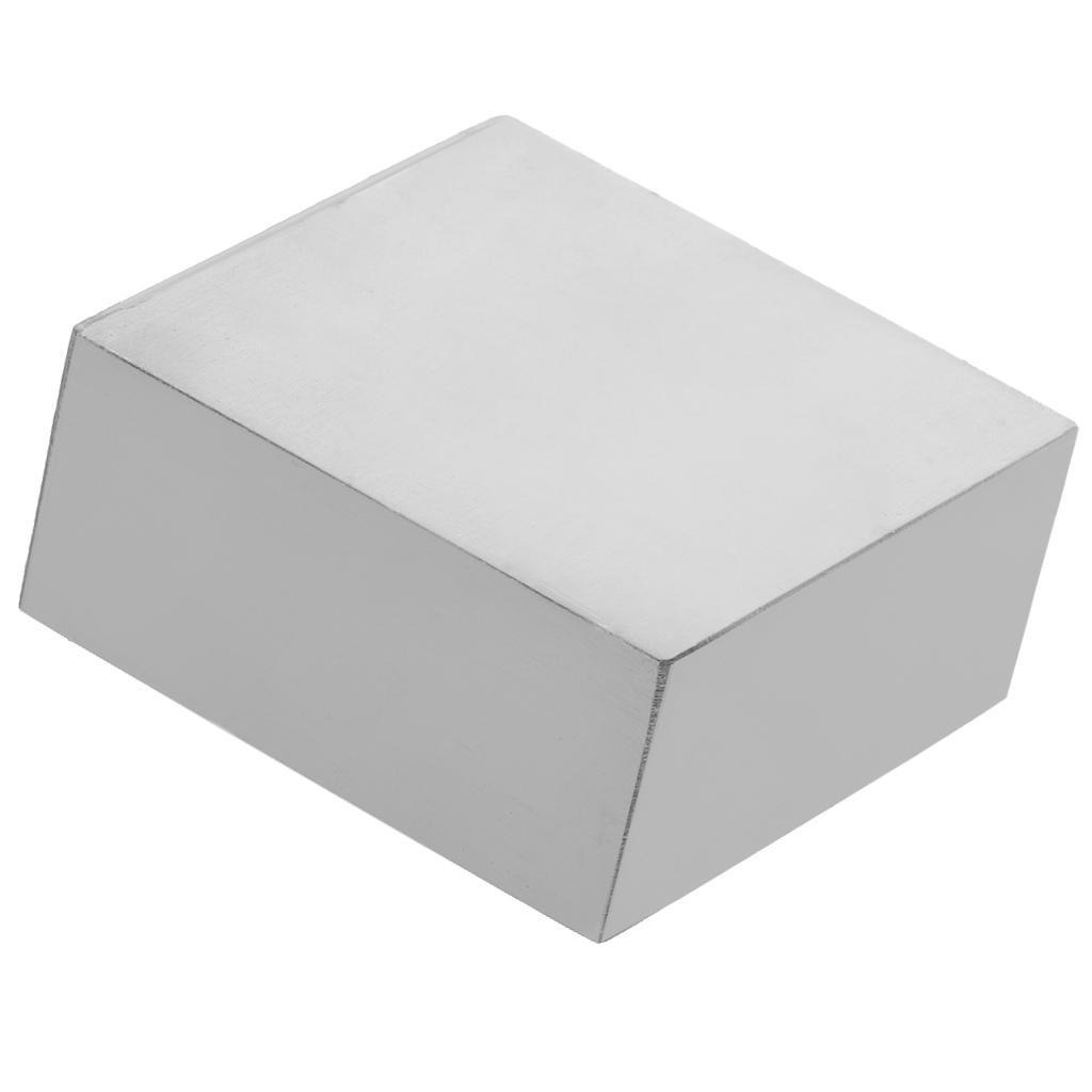 Solid Metal Bench Block Jewelers Silversmiths Anvil Flat Square