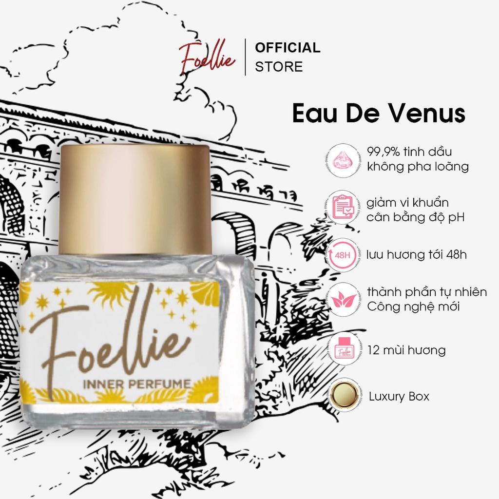 Nước Hoa Vùng Kín Foellie Eau De Venus Inner Perfume 5ml Hương Hoa Ly Quyến Rũ