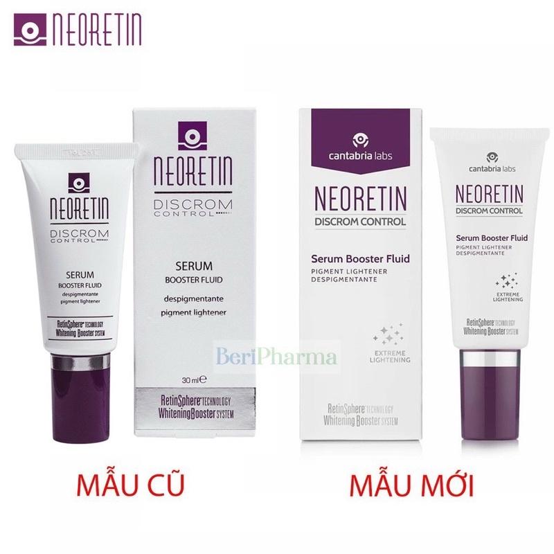 Serum trắng da, mờ thâm nám tàn nhang Neoretin Discrom Control Serum Booster Fluid - 30ml