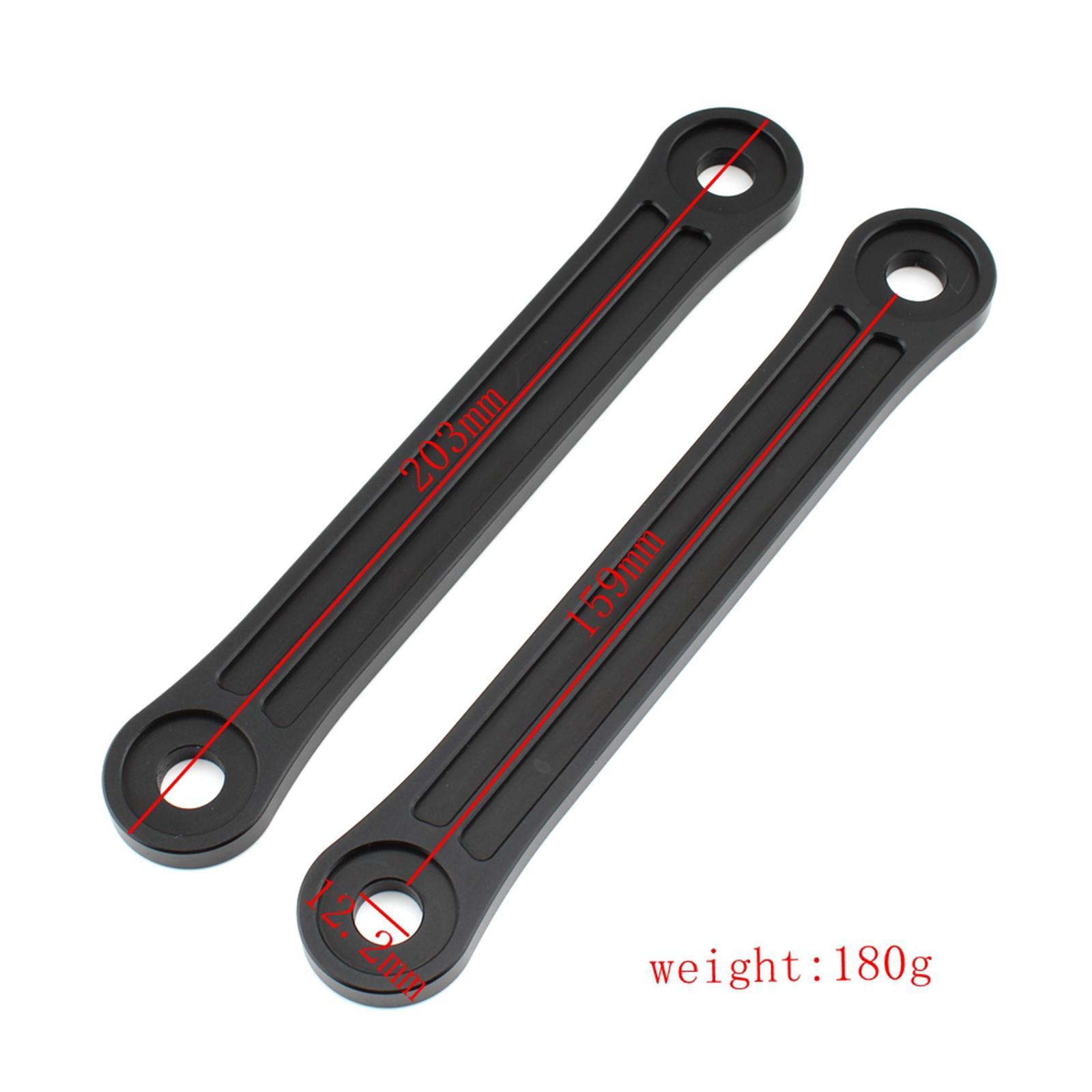 2x Motorcycle Lowering Links  Aluminum Alloy Spare Parts Motorcycle Accessories   Dogbone Replaces for 800