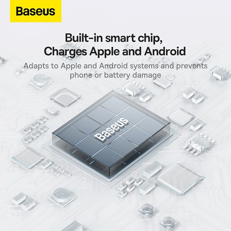Cóc củ sạc adapter sạc nhanh 10.5W đa năng 2 cổng USB A hiệu Baseus Compact Charger trang bị chip sạc thông minh,  công nghệ tản nhiệt BCT, chân cắm US-UK - hàng nhập khẩu