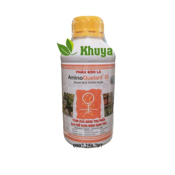 Phân bón lá Đạm Sinh Học Growmore AminoQuelant 05 chai 1 lít Tăng cường Bo