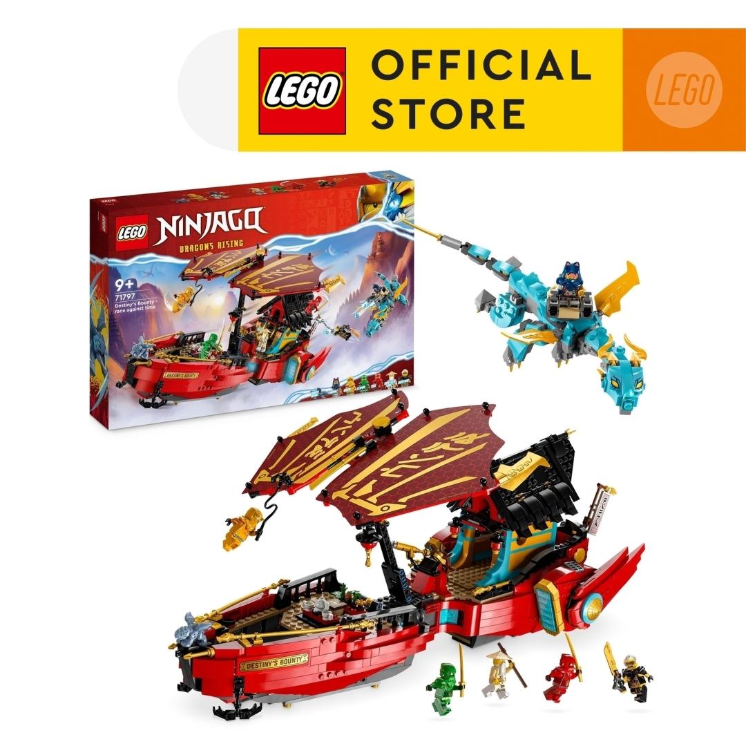 LEGO Ninjago 71797 Đồ chơi lắp ráp Chiến hạm Bounty - Cuộc chiến thời gian (1,739 chi tiết)