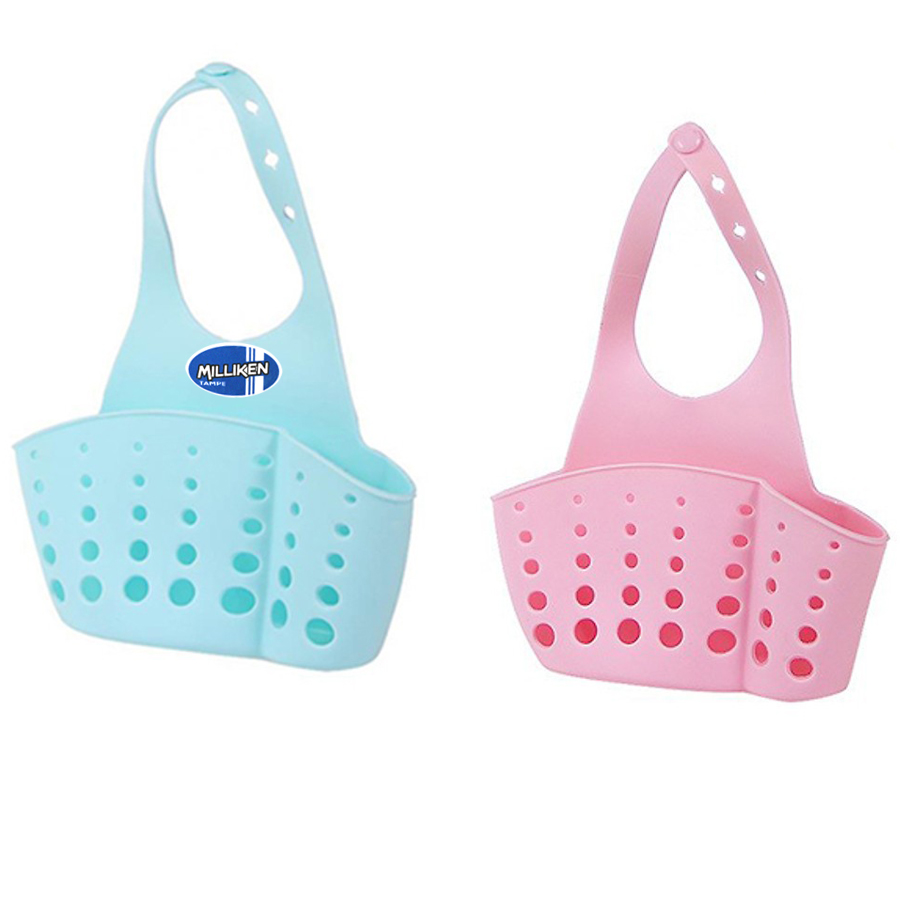 Bộ 2 Giỏ Nhựa Treo Đồ Bồn Rửa Chén - Màu ngẫu nhiên Milliken NL-3131
