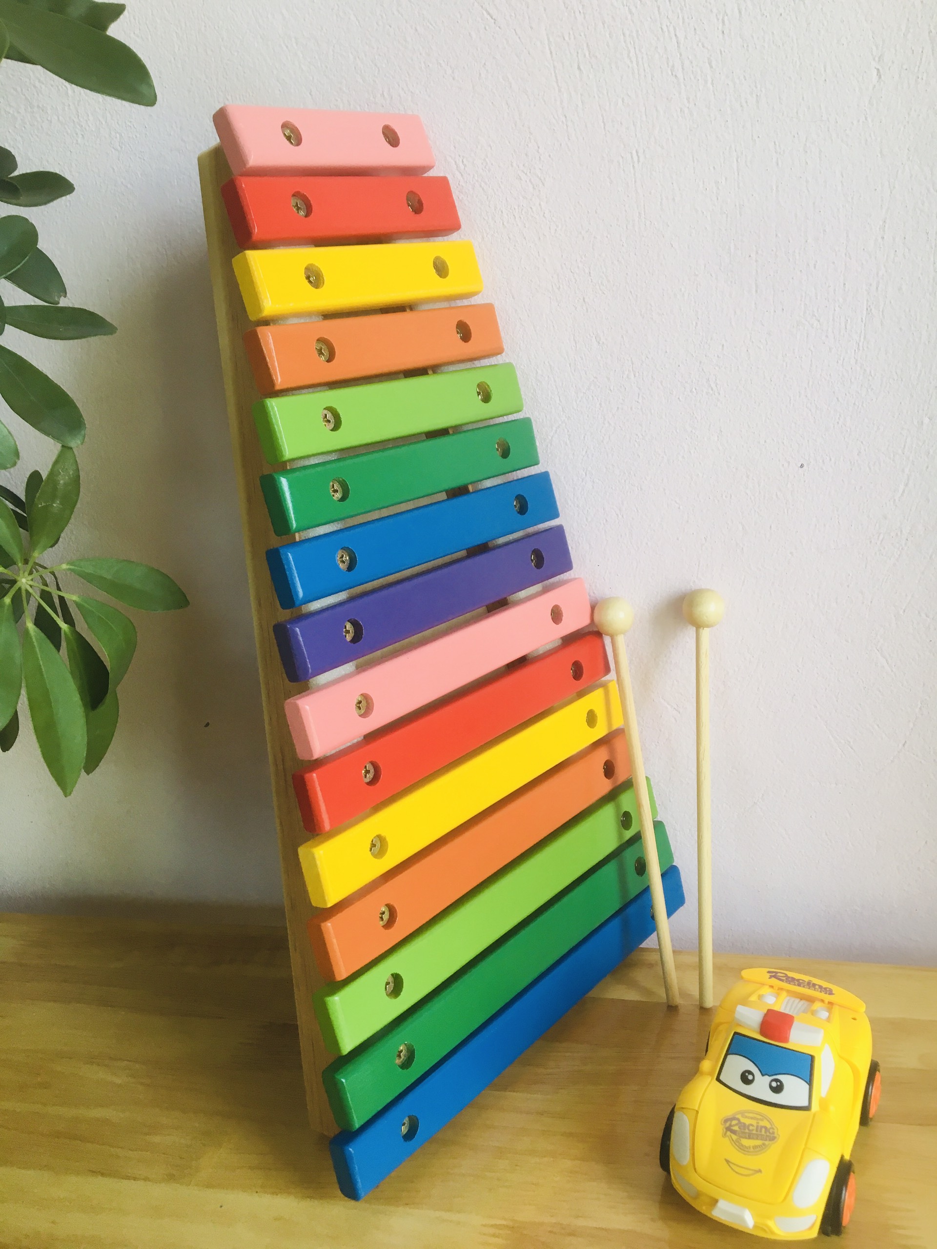 Đồ chơi đàn xylophone gỗ 15 thanh loại to cao cấp, đồ chơi đàn gỗ nhạc cụ giải trí rèn kĩ năng giáo dục cho bé