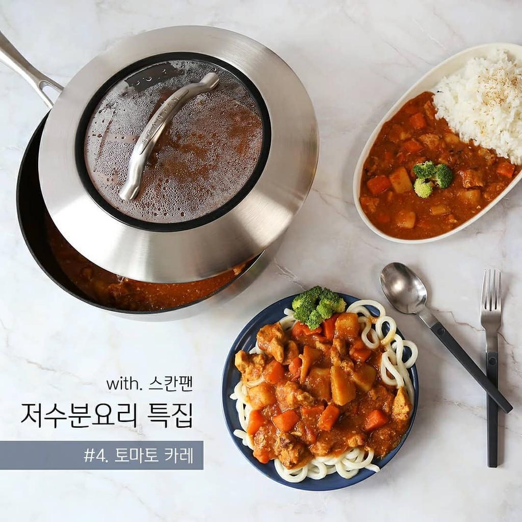 Chảo chiên/rán chống dính đáy từ Scanpan CTX 28cm 65102800, đúc liền 7 lớp, bảo hành 3 năm, sản xuất Đan Mạch