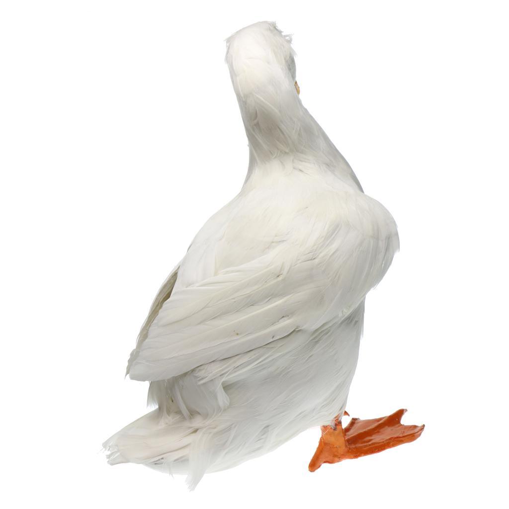 Realistic Duck Ornament Decoy Home Garden Water Pond Pool Decor