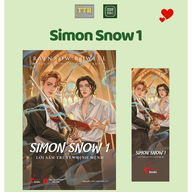 Sách - SIMON SNOW 1:Lời Sấm Truyền Định Mệnh - TTR