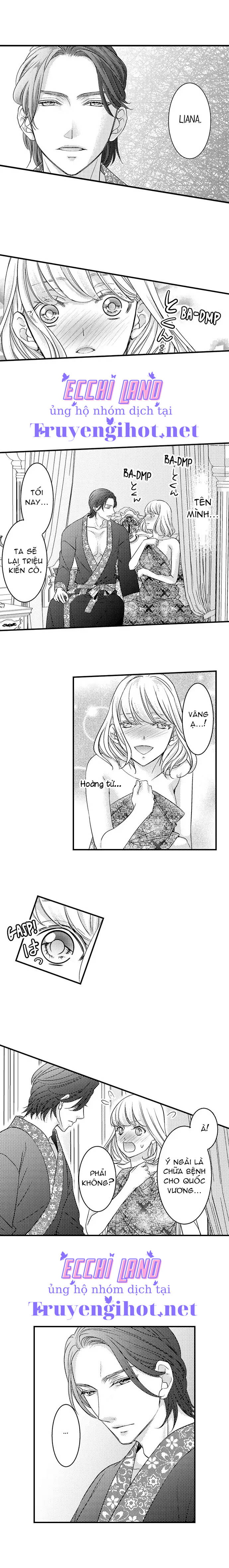 chuyển sinh vào thế giới khác ~ nếu muốn trở thành nữ hoàng hãy tìm cách để được hoàng đế sủng ái vào ban đêm chapter 59.1 5