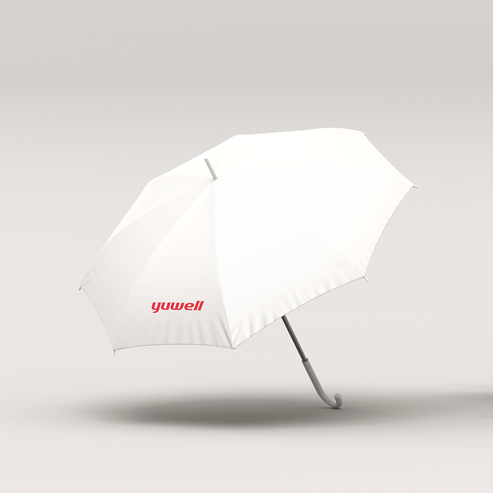 [HÀNG TẶNG KHÔNG BÁN] Dù trắng gấp gọn.