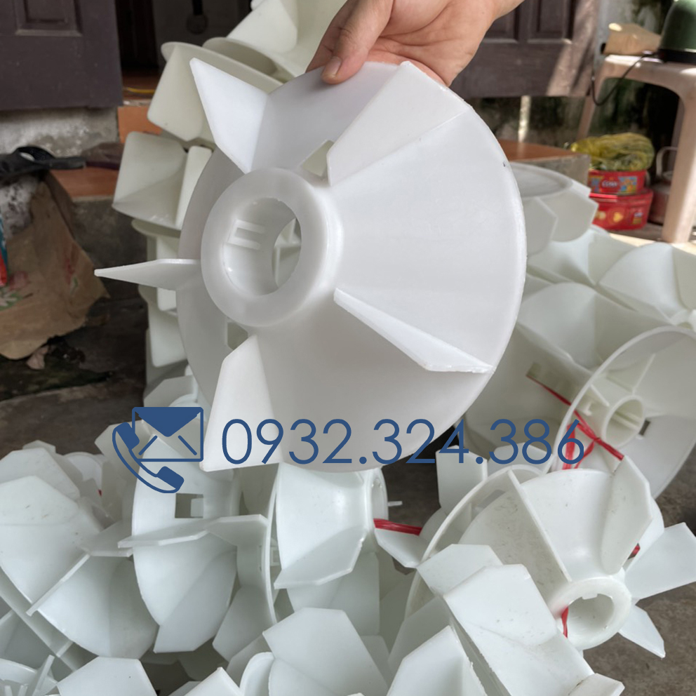 Cánh quạt làm mát đọng cơ Y2-180-2 đường kính lỗ trục 52mm,đường kính ngoài 240mm