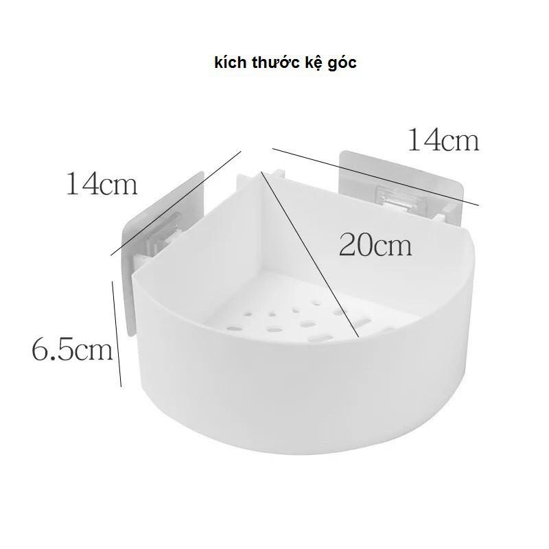 Kệ Góc - Kệ ngang, Nhựa Nhà Tắm, nhà bếp, siêu chắc