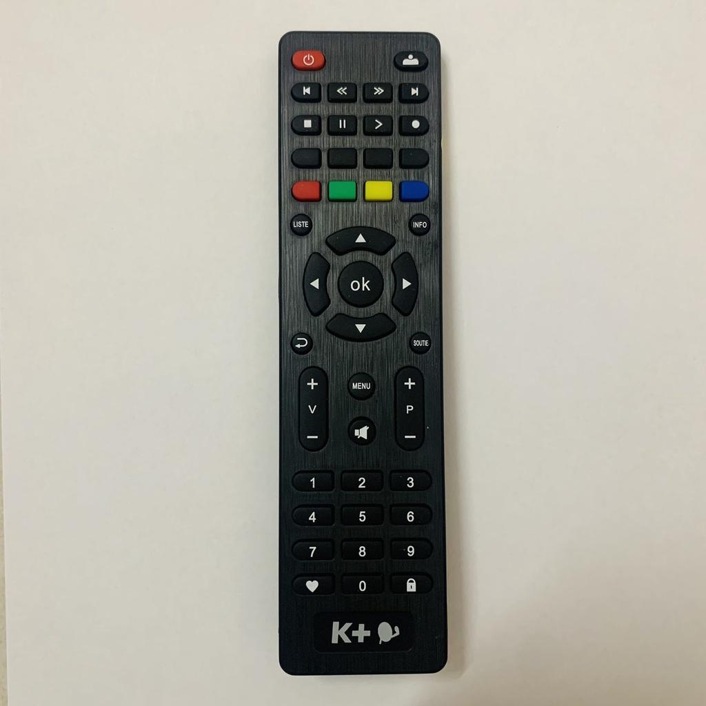 Điều khiển Đầu Thu K+ Mới - Remote chảo K+ K Plus Sử dụng cho các dòng khiển K+ đời mới