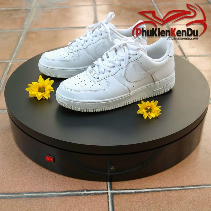 Bàn xoay, đế xoay trưng bày sản phẩm 50cm, tải 200kg, cao cấp có remote tùy chỉnh tốc độ, dùng điện - COMXIM