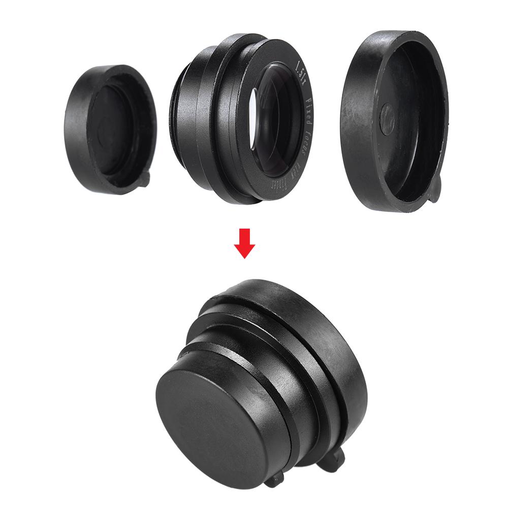 Kính ngắm lấy nét cố định 1.51X Kính lúp cho máy ảnh DSLR w / 2 *