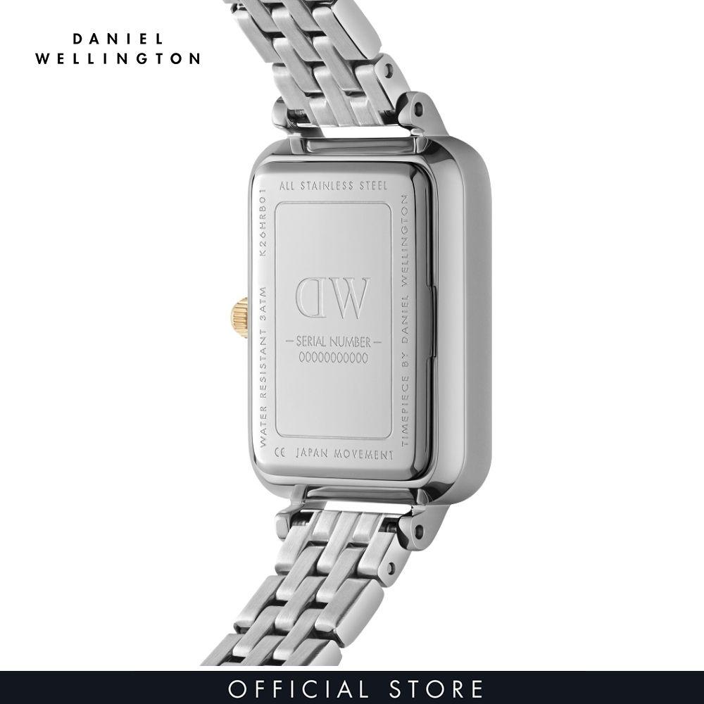 Đồng hồ Nữ Daniel Wellington Lưới - 5-Link Quadro Lumine 20x26 DW00100625