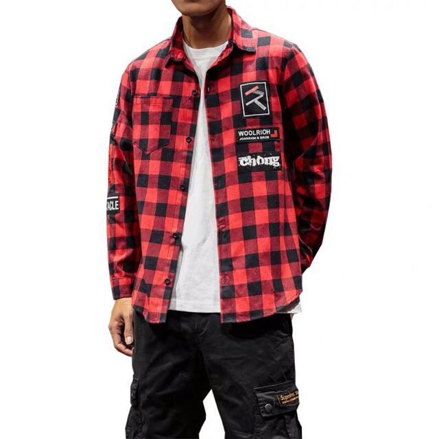 Áo Sơ Mi Caro Sơ Mi Flannel Áo Khoác Nam Nữ FLANNEL CARO In Cực Chất Nhiều Mẫu