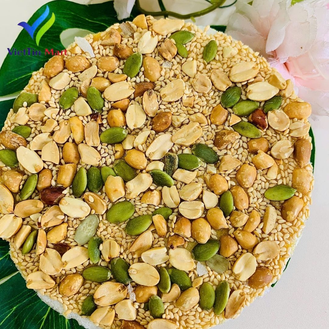 Kẹo Đậu Phộng Mix Hạt Bí Xanh VietTin Mart